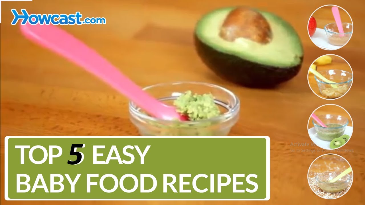 Top 5 Easy Baby Food Recipes