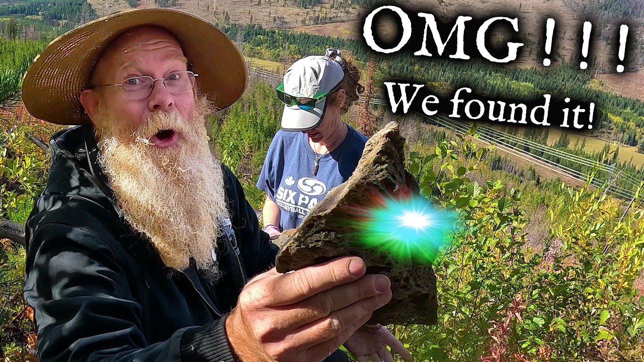 Hidden Gems:  We found a Precious Opal deposit!