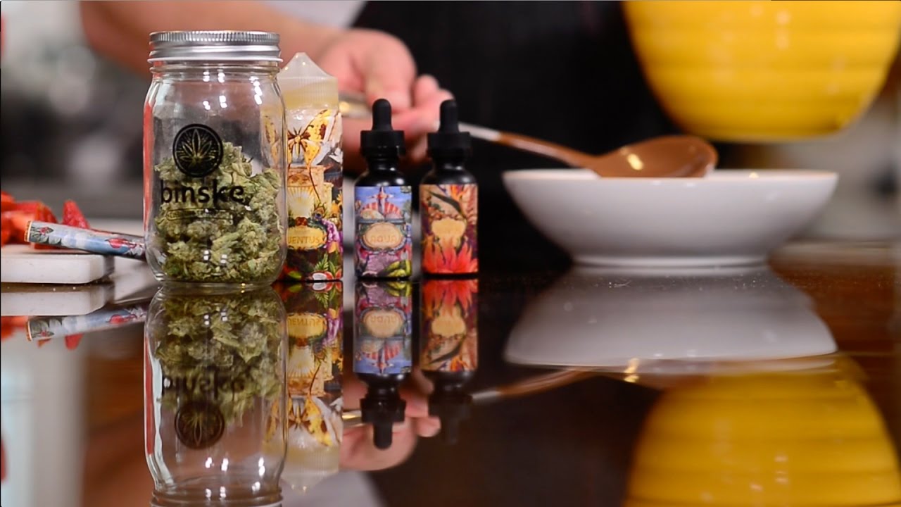 Marijuana-infused chocolate pudding with Chef Hosea Rosenberg