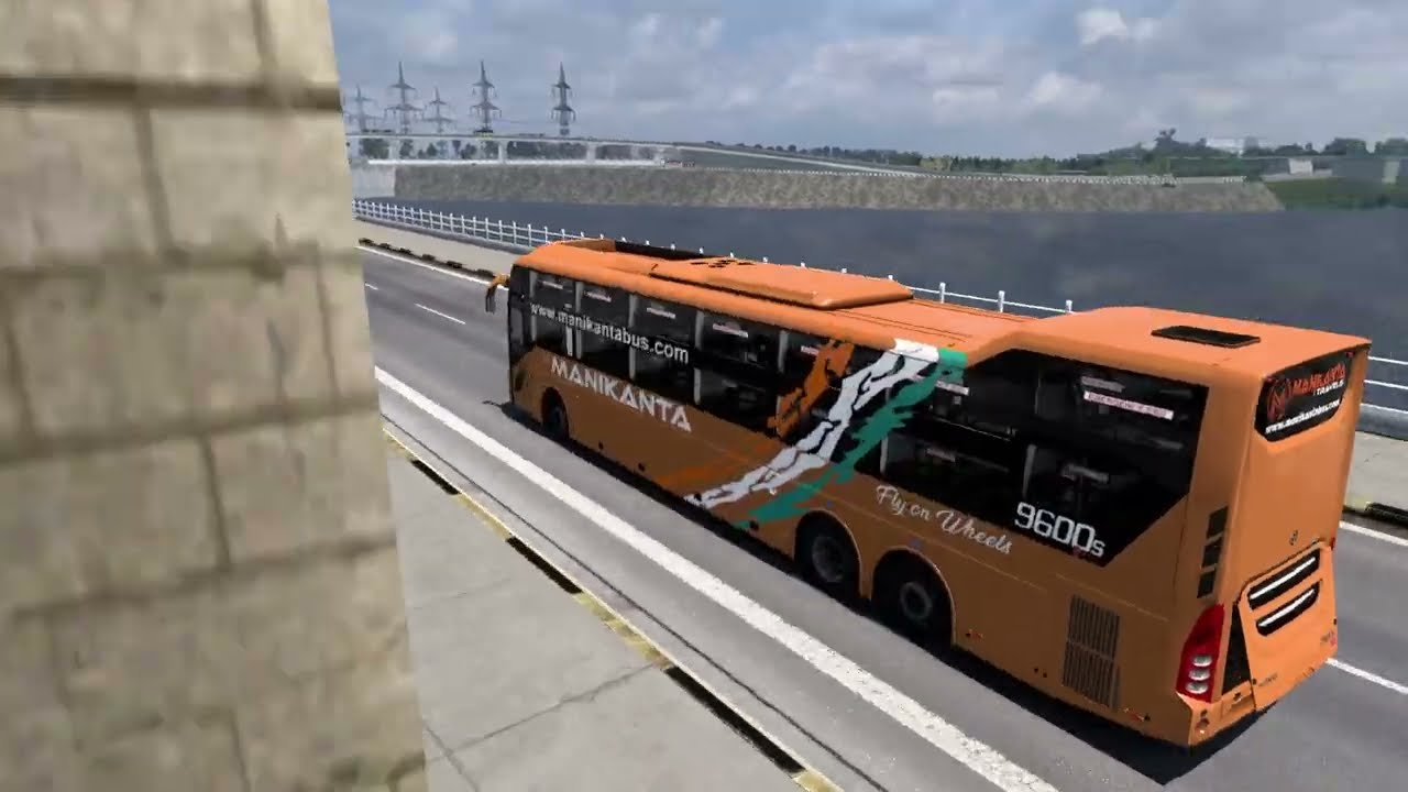 MANIKANTA  Volvo 9600s SM Sleeper | Telangana map | APSRTC | TSRTC | ETS2
