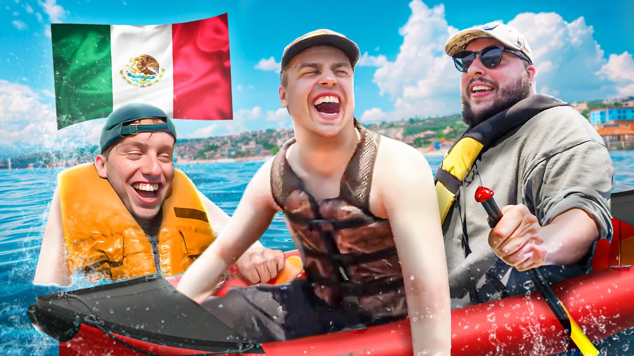 Kajak fahren in Mexico eskaliert...