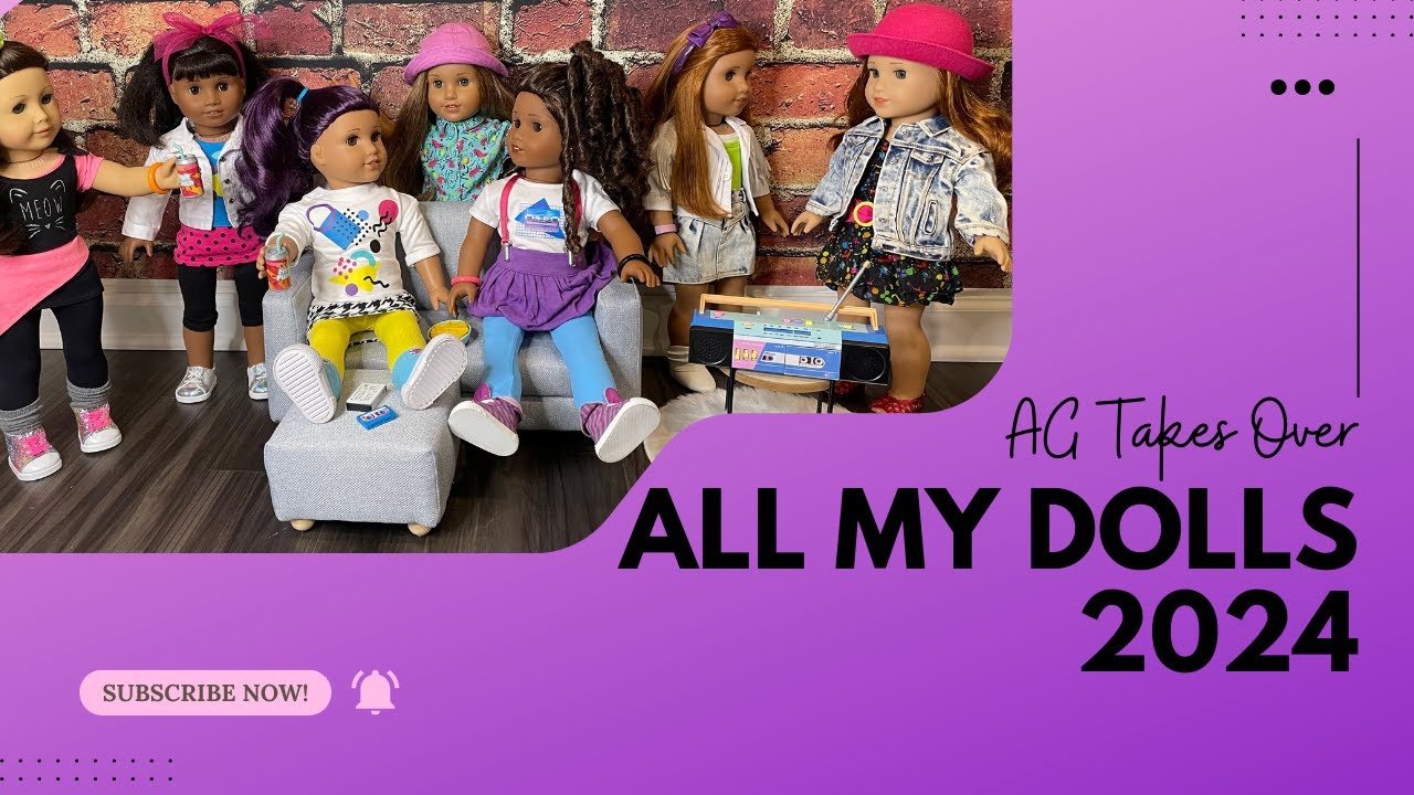 All My Dolls: Over a HUNDRED American Girl Dolls!
