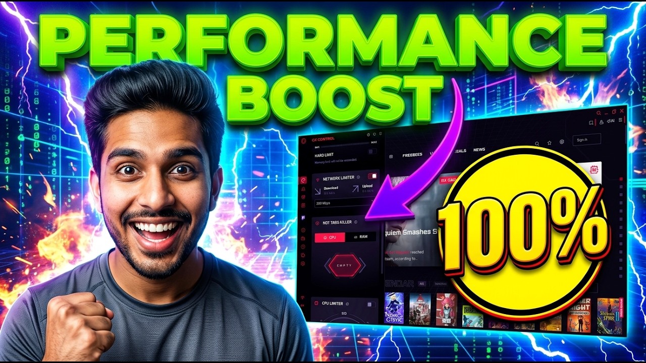 How to Optimize the Performance of Opera GX | Smoother Browsing & Gaming
