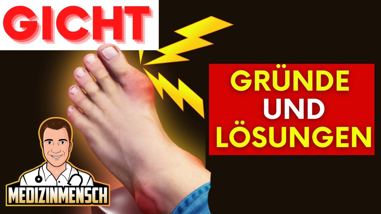 GICHT endg&uuml;ltig PLATT machen! Gr&uuml;nde und L&ouml;sungen f&uuml;r neuen Anfall! (Arzt kl&auml;rt auf)