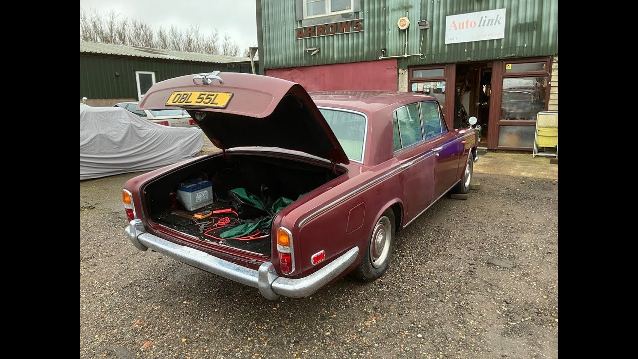 Garage Find Rolls Royce Silver Shadow Part 2, Will it Run? Hmm...not yet!