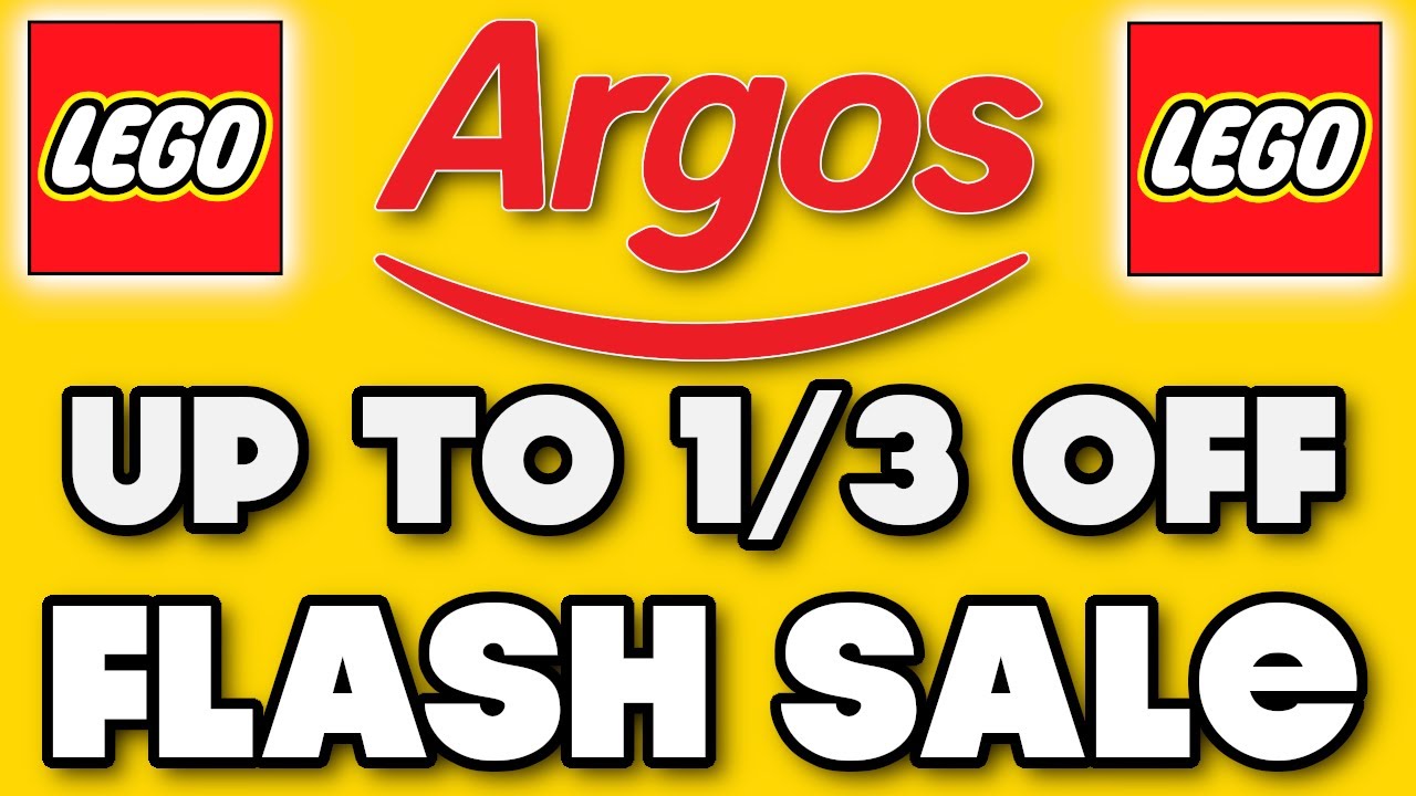 LEGO - UP TO 1/3 OFF - ARGOS FLASH SALE - 29TH MAY