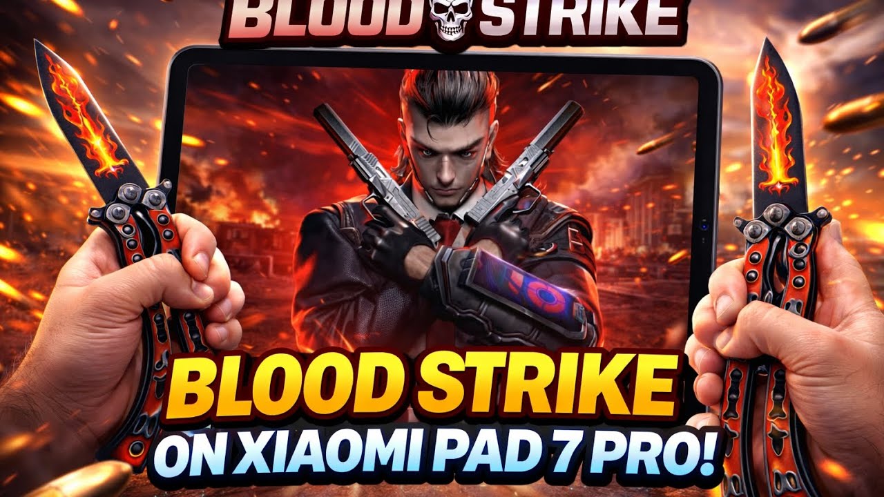 BLOOD STRIKE -  RANDOM SQUAD GAMEPLAY - IN XIAOMI PAD 7 PRO.   120FPS