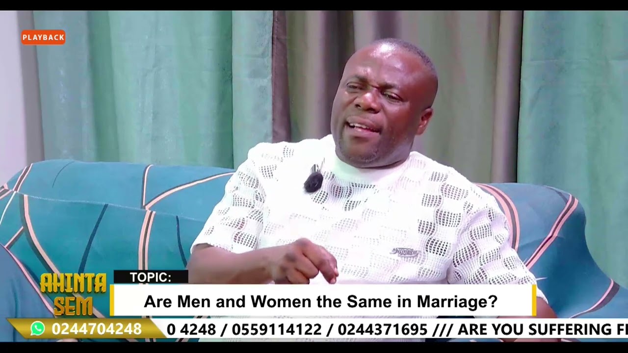 ARE MEN AND WOMAN THE SAME IN MARRIAGE PRT TWO?