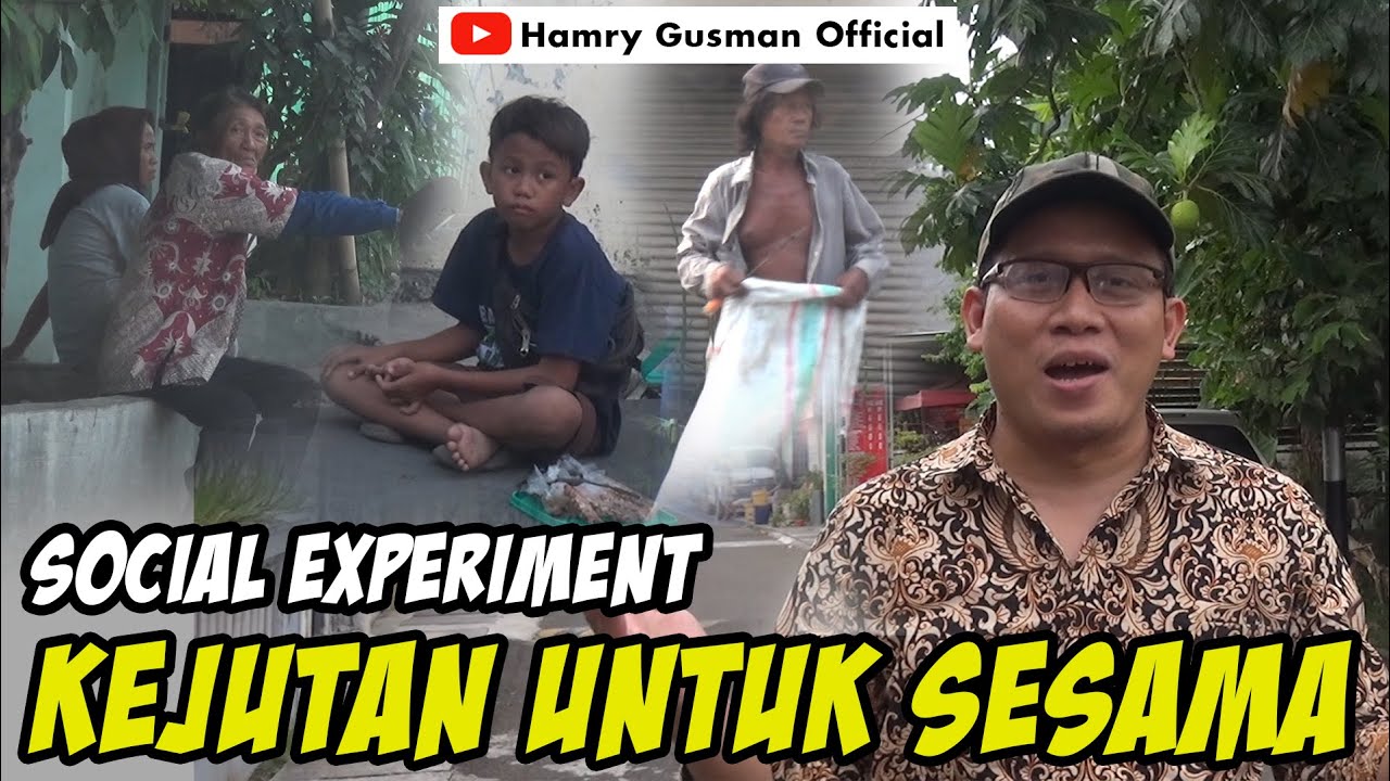 Hamry Gusman Social Experiment : Kejutan Untuk Sesama