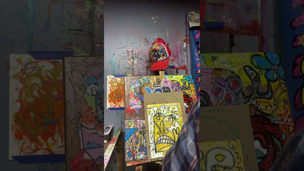 De La Soul Child is live! Creating Art