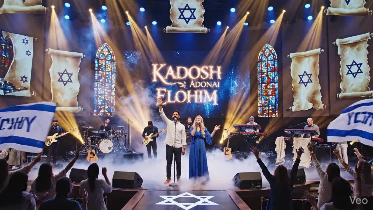 Kadosh Adonai Elohim   4k |Christian Worship Song 2026 | #worship #zamarbeats