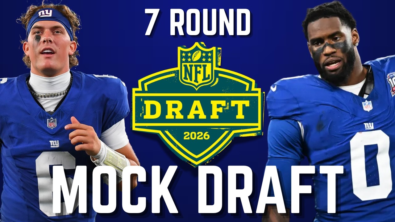 New York Giants 2026 7-Round Mock Draft 2.0 | PLAYOFF CONTENDERS?!
