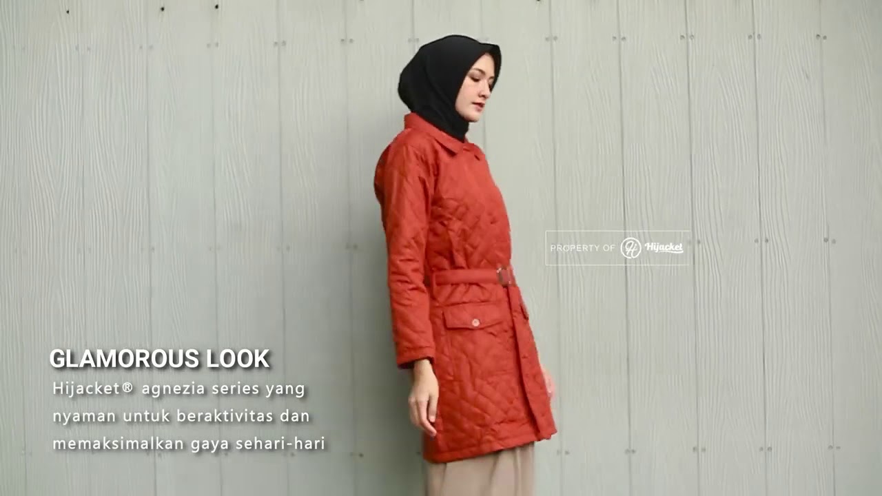 HIJACKET&reg; AGNEZIA WITH MEGA MELIANTY - JAKET HIJABER - MAKES PERFECT