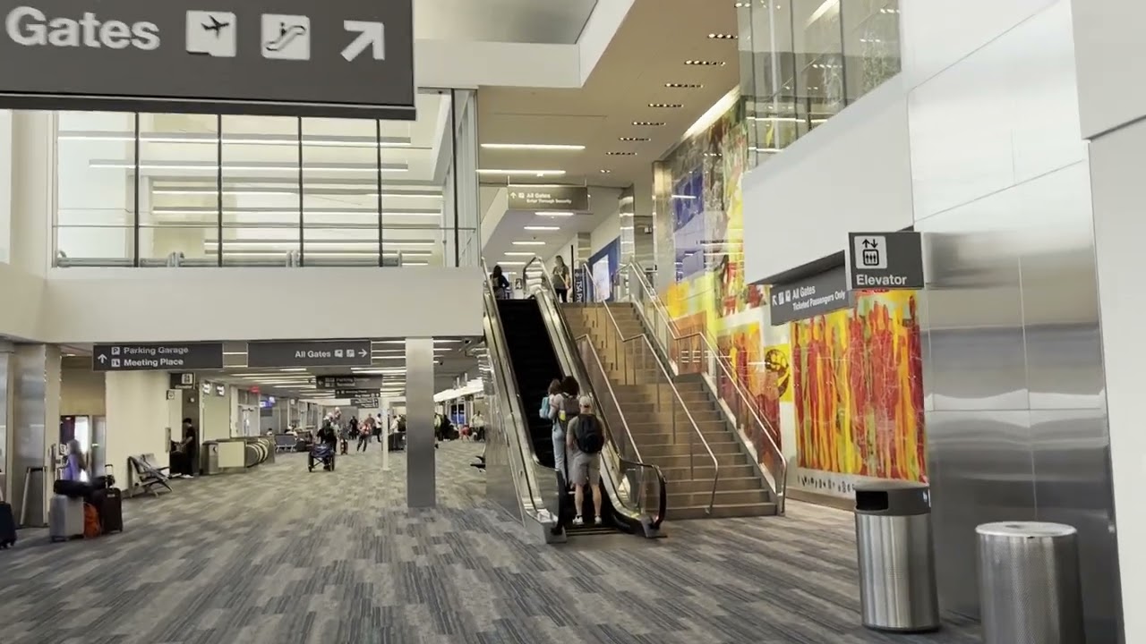 Raleigh-Durham International Airport (RDU) Walkthrough | October 2023 | Gates, Shopping & Rental Car