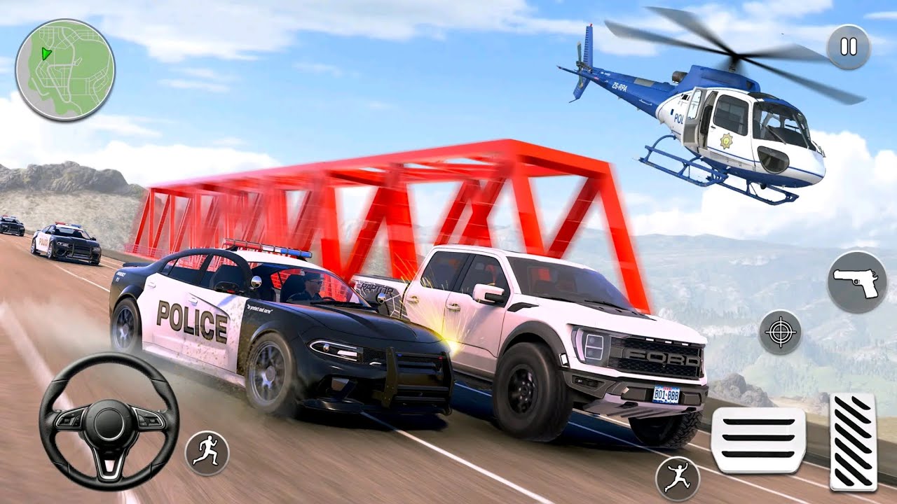 Cop Duty: Police Simulator-Chase Criminals with a Strong Police Car