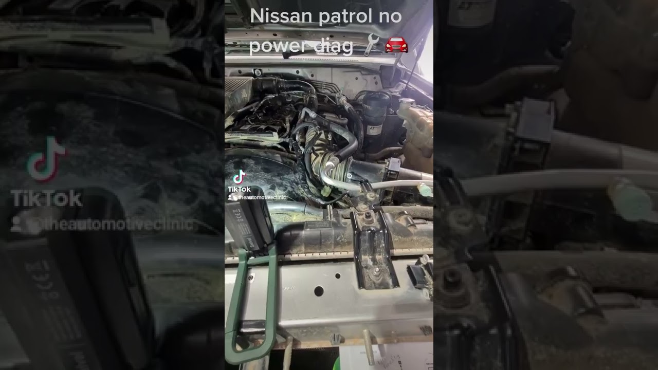 Nissan Patrol no power diag 👨‍💻🔧