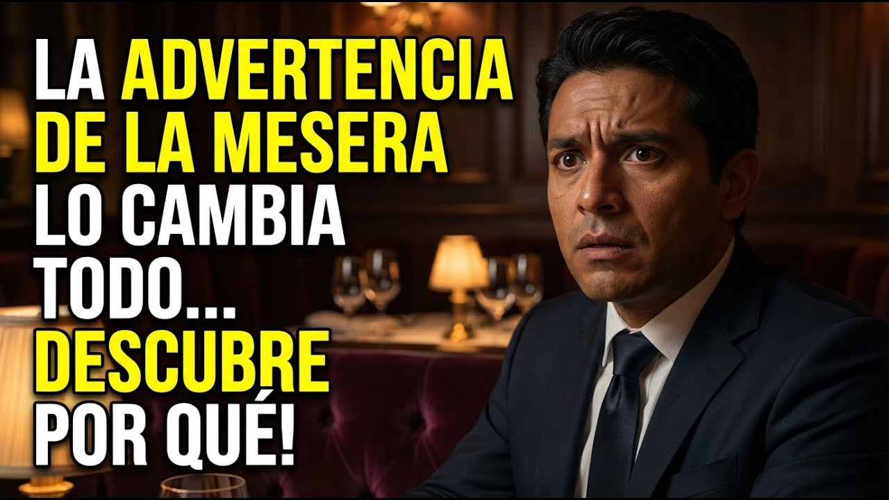 El Millonario Cena Con Su Prometida Y Suegros Cuando La Mesera Le Pide Que Huya