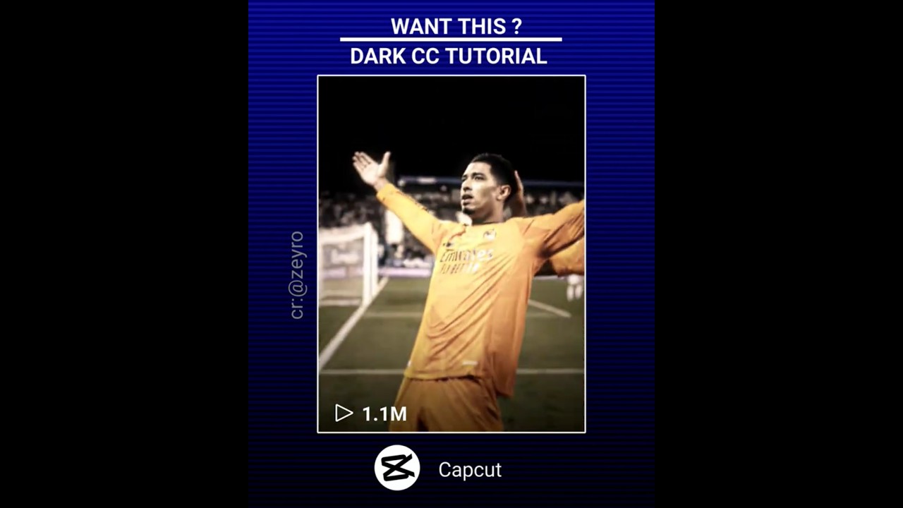 DARK CC TUTORIAL | Capcut color correction tutorial. #cc #dark #tutorial #capcuttutorial