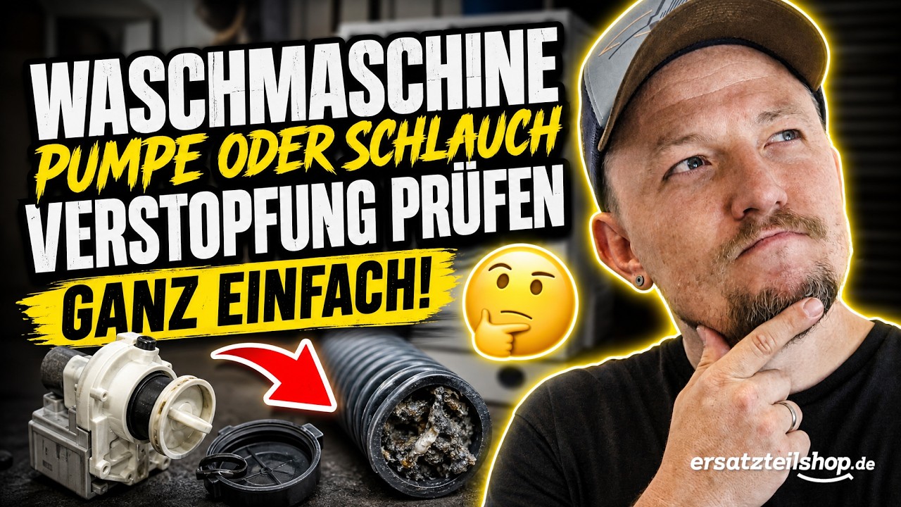 Verstopften Schlauch oder Pumpe prüfen