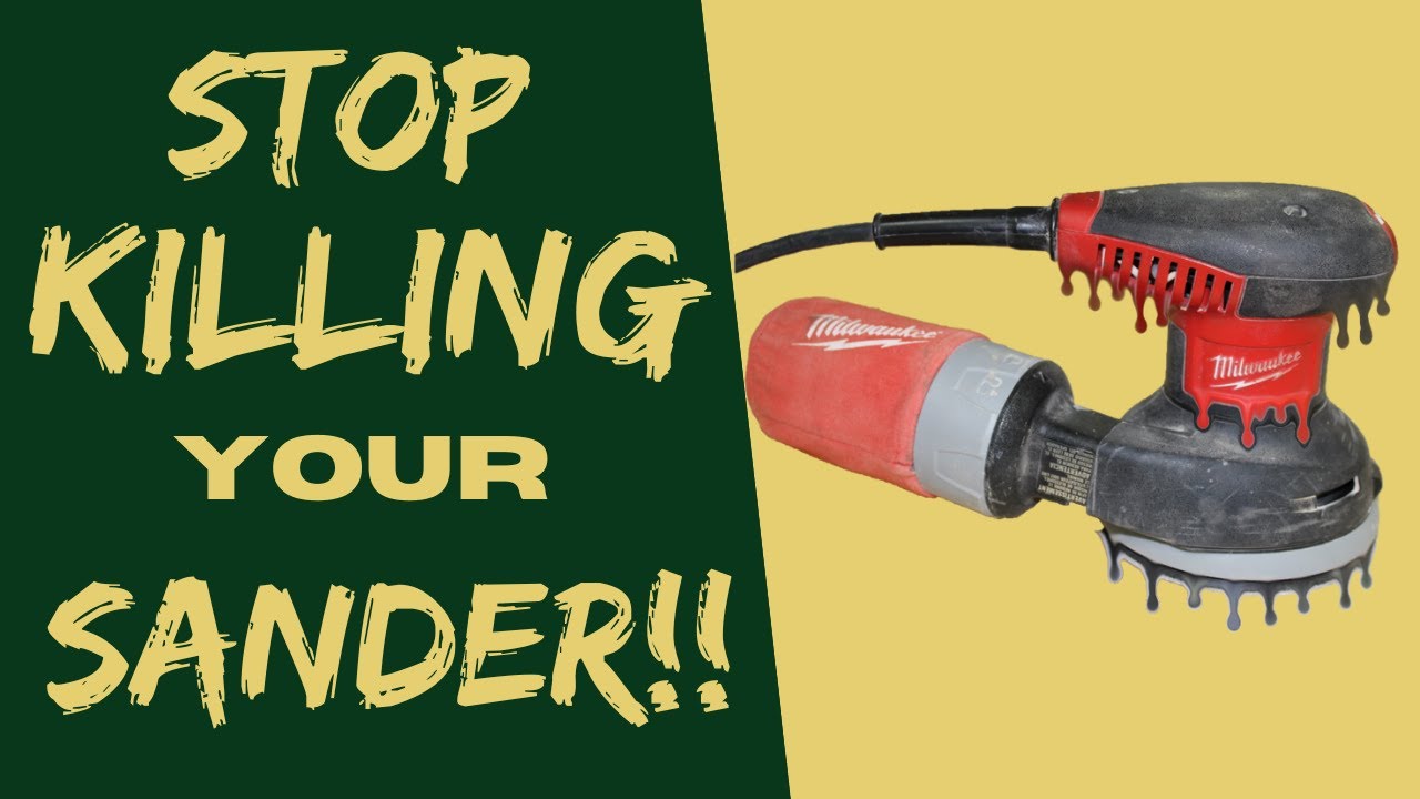 Random Orbital Sander Brake & Pad Replacement