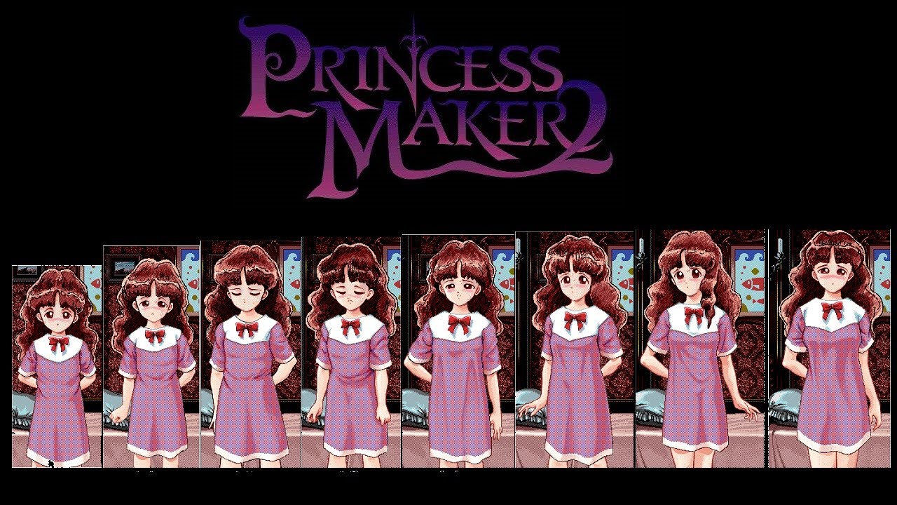프린세스 메이커 2 게임 오버 영상 / Princess Maker 2 Game over