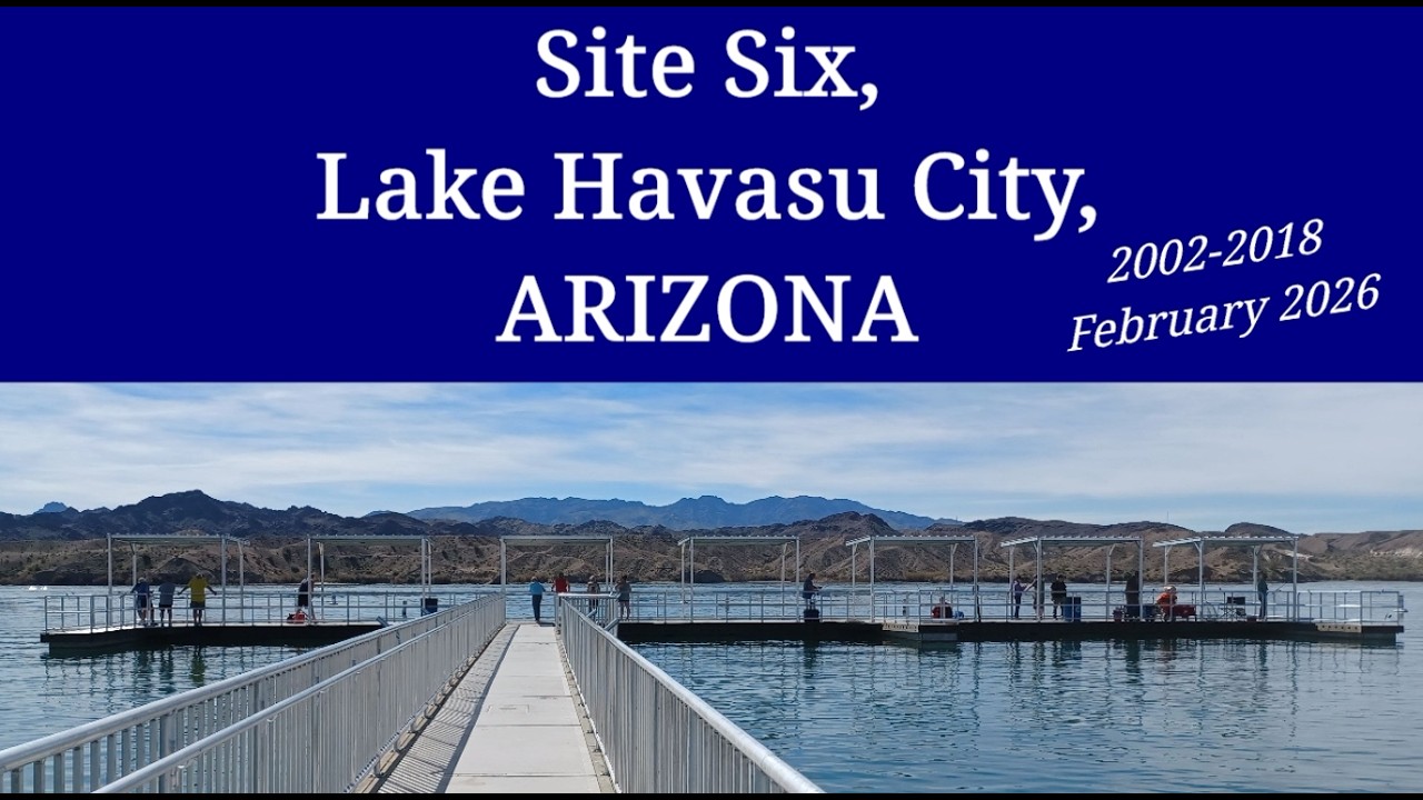 Arizona Lake Havasu City Site Six 2002 - 2018 and 2026. Crazy Holiday Weekends at free boat ramp.