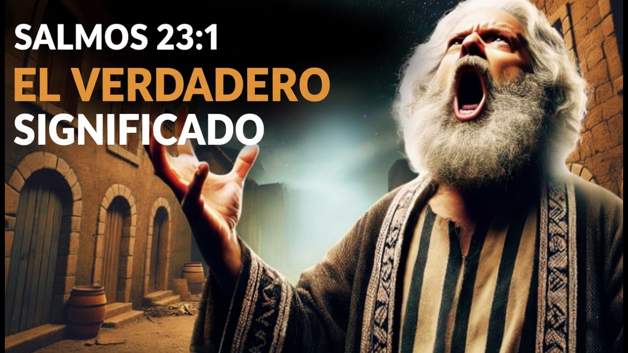 El Verdadero Significado de Salmos 23:1 (Pocos lo Entienden)
