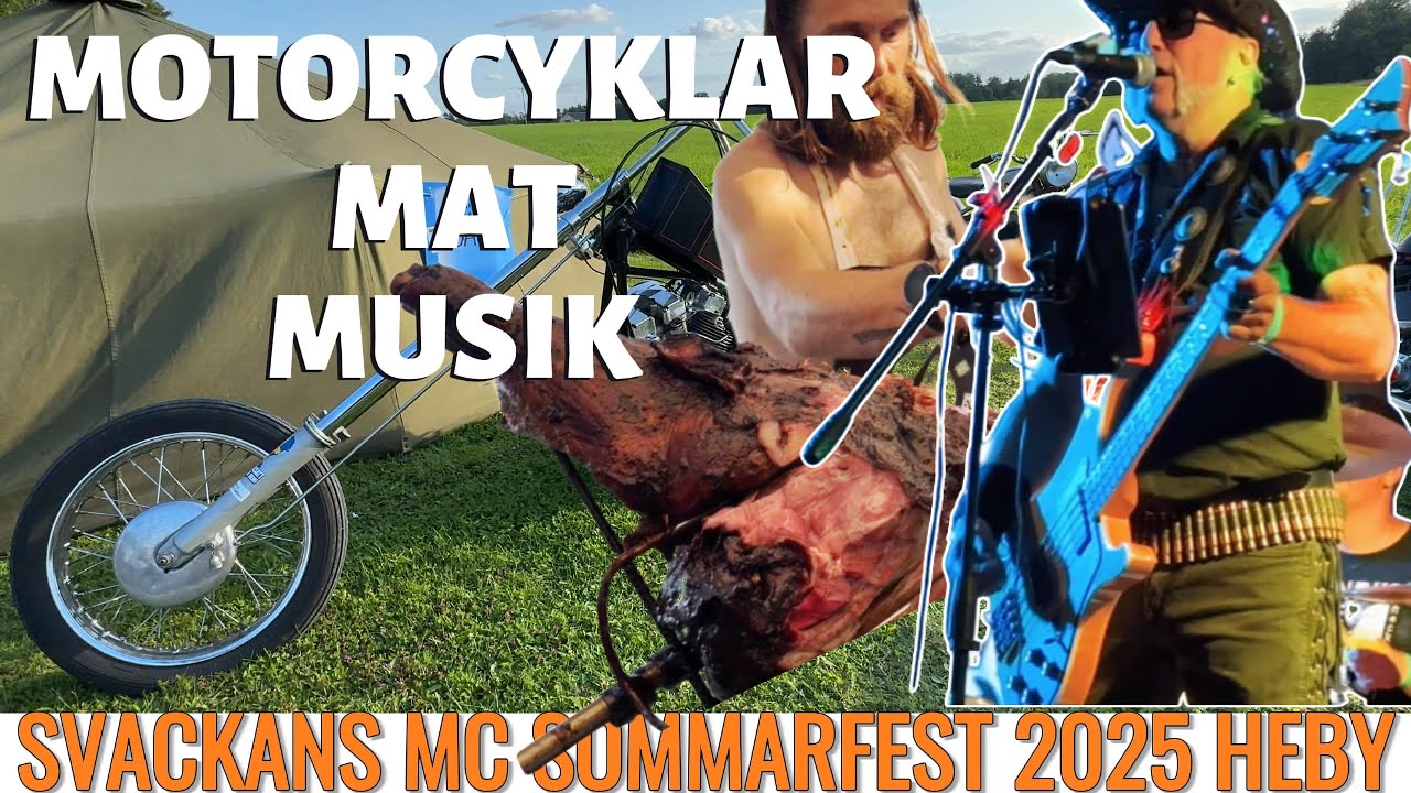 Svackans MC sommarfest 2025 Heby (long version)