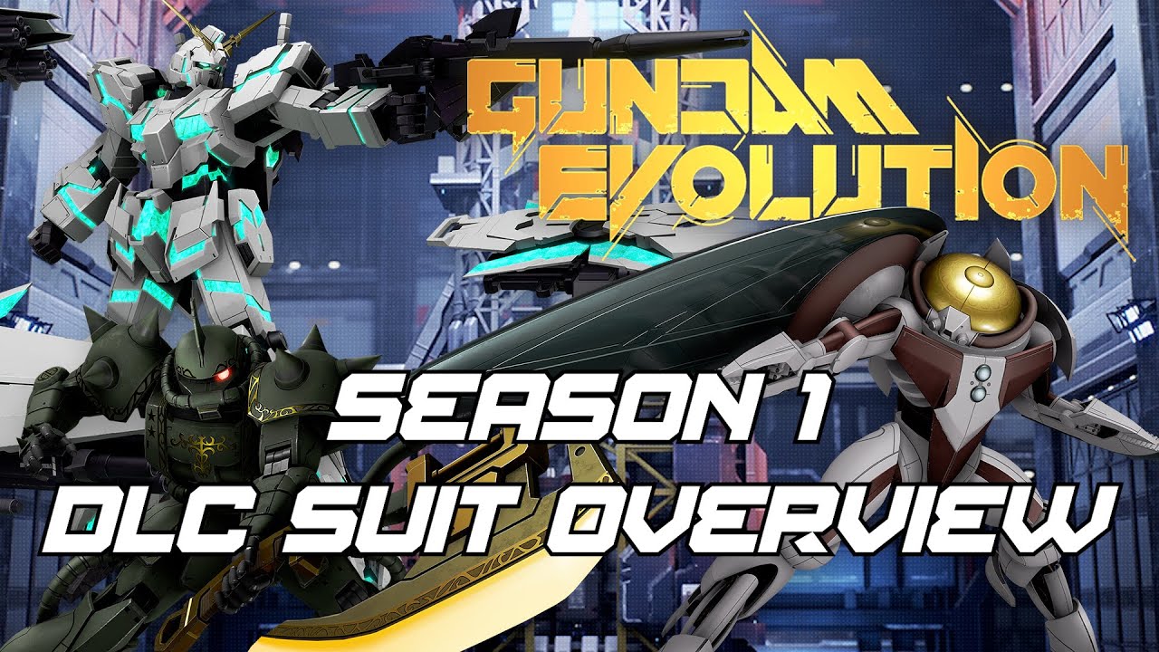 Gundam Evolution | Season 1 DLC Suits Overview