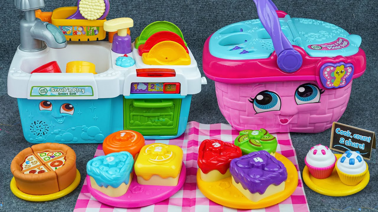 60 Minutes Ultimate Cooking Toys Playset, Unboxing Leapfrog Kitchen Compilation | Tina Review