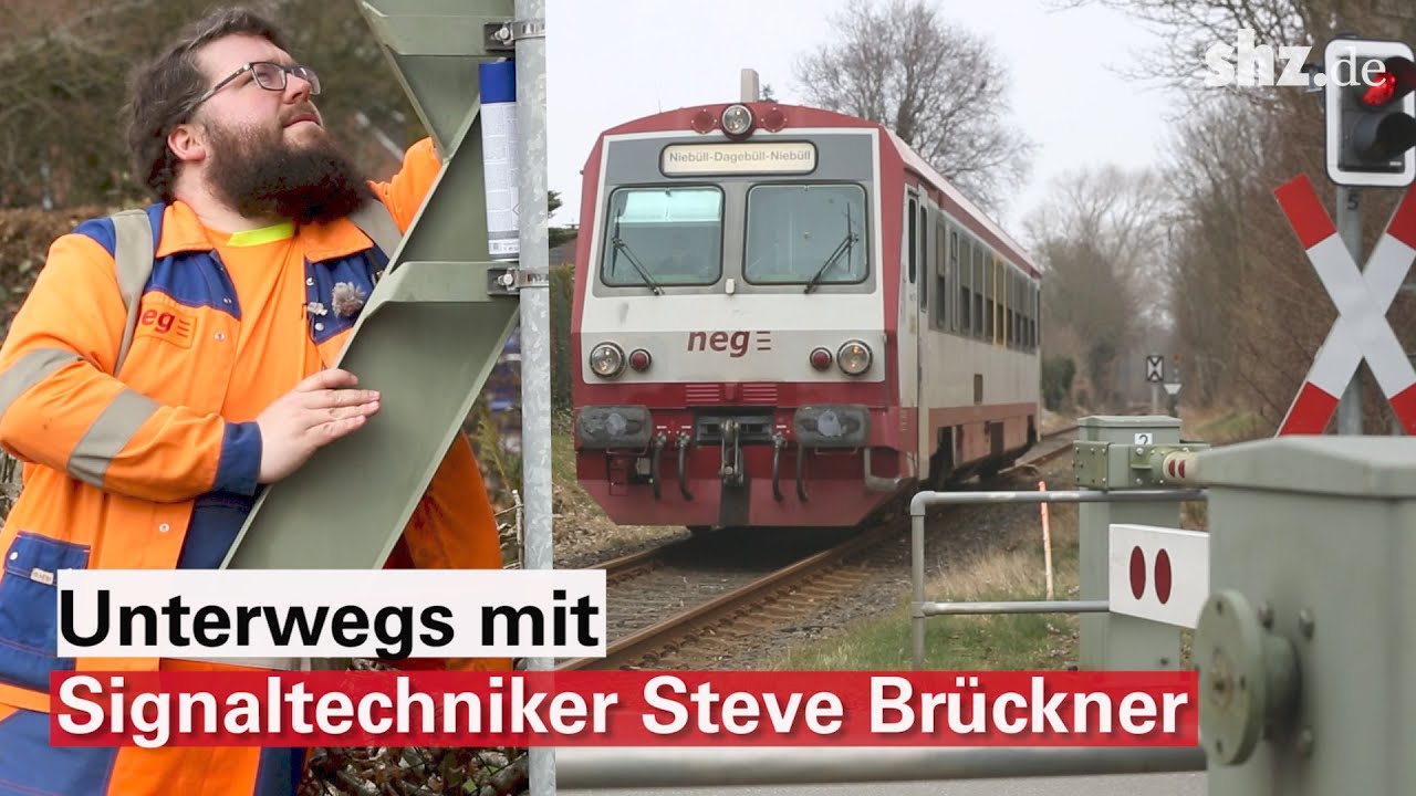 Gefahr am Gleis: So sorgt Signaltechniker Steve Brückner für Sicherheit an Bahnübergängen der NEG