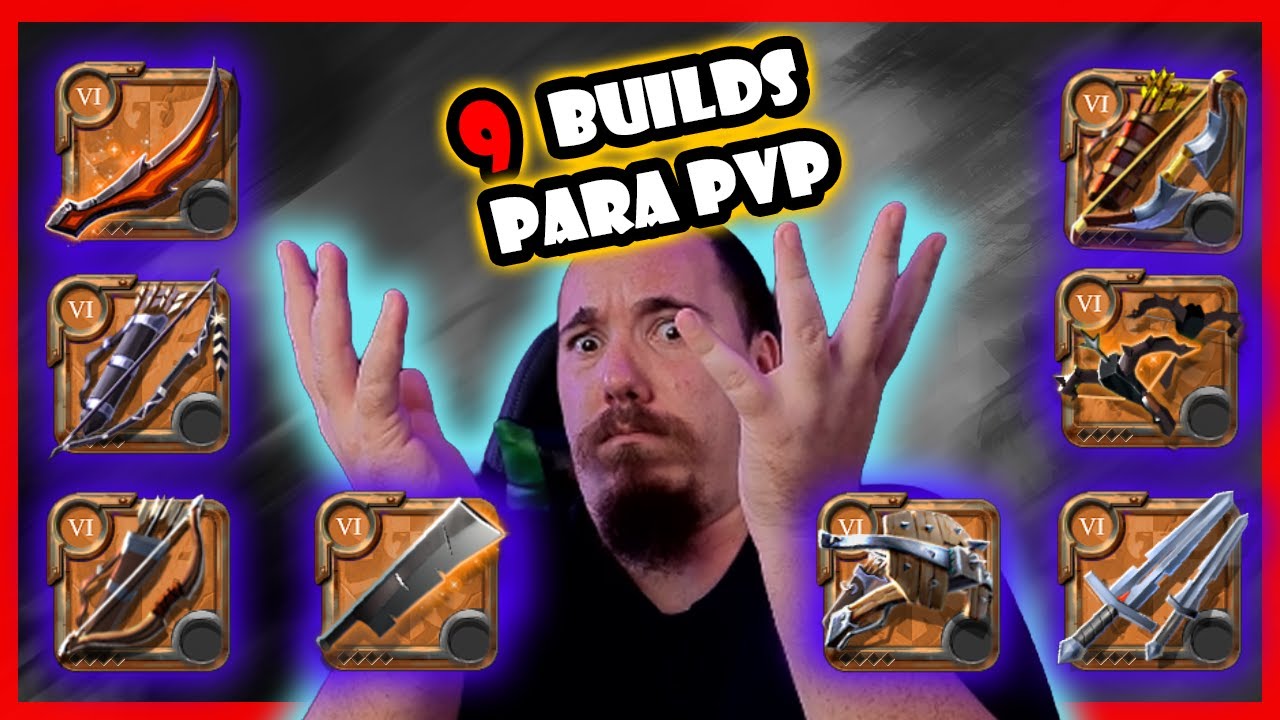 9 builds PVP pra vc testar | Albion Online