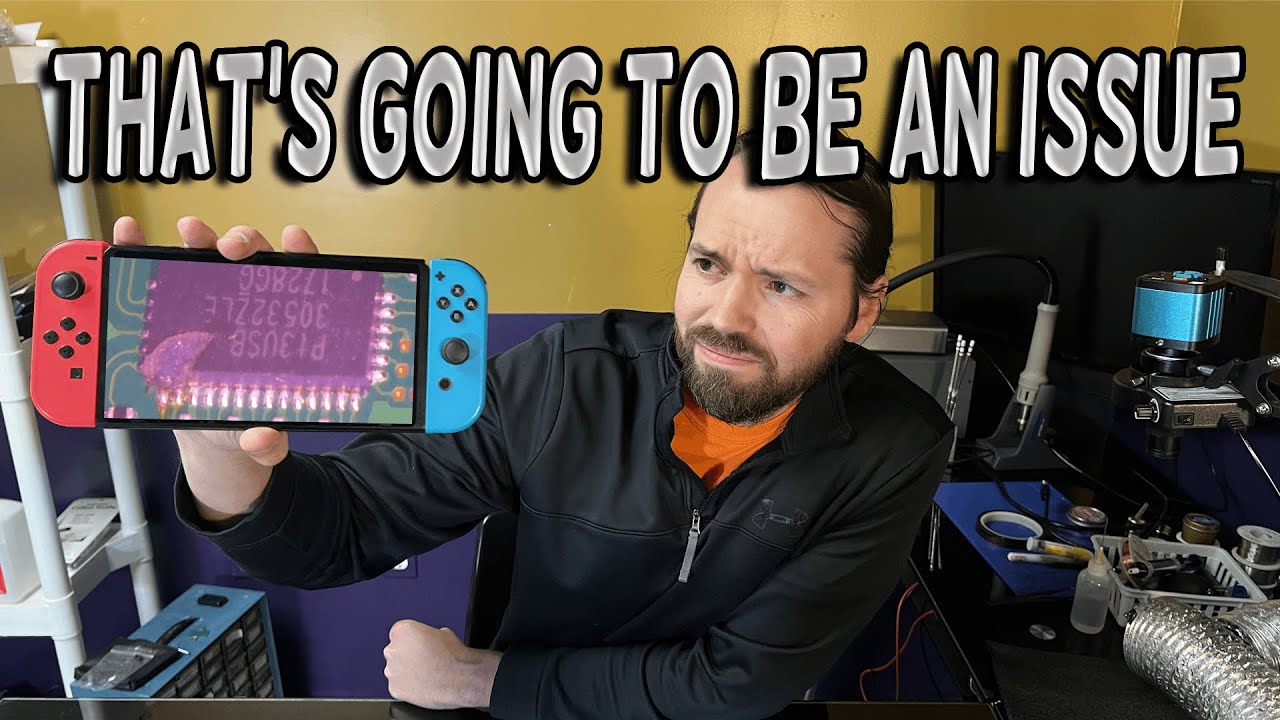 Dead Nintendo Switch - Blown Chip from Crossed Pins