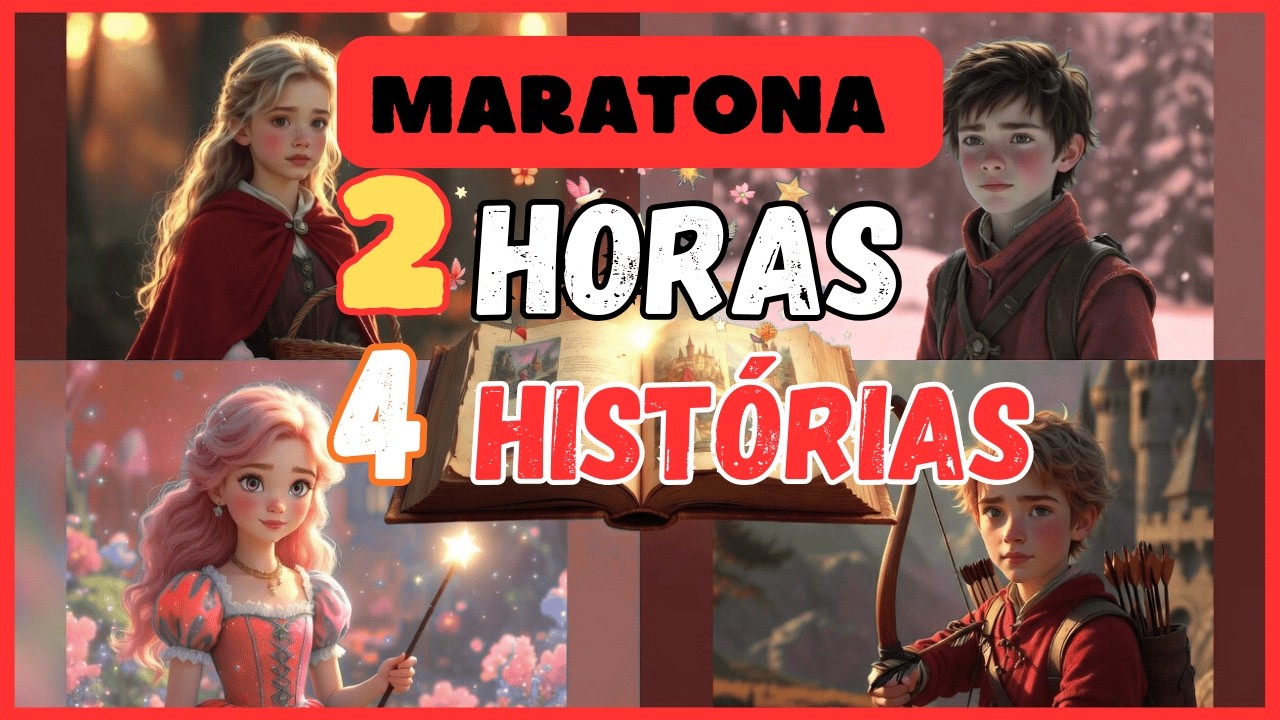 Maratona de Histórias Infantis: 2 Hora de Diversão e Magia #horadedormir #vídeoinfantillongo