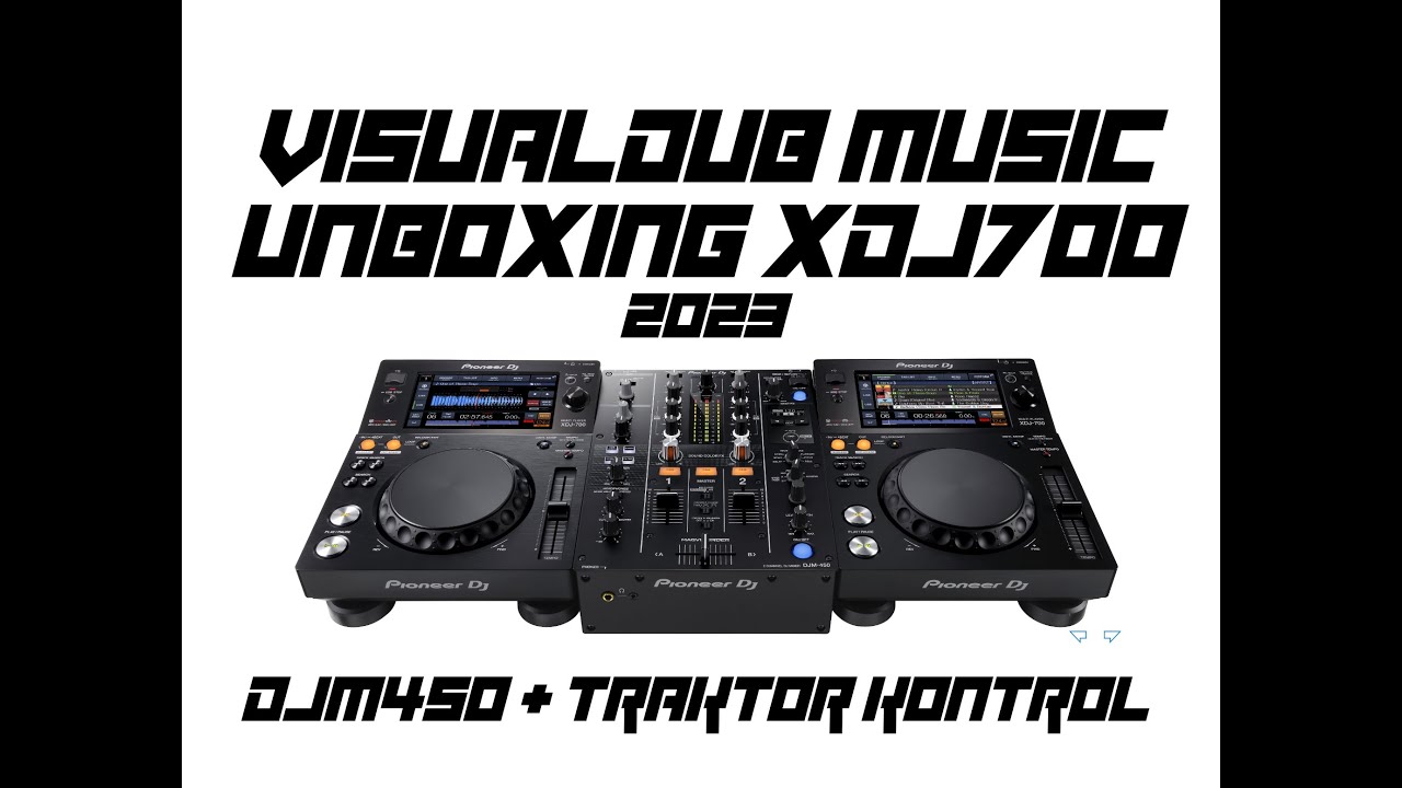 Unboxing Pioneerdj xdj700 in 2023, first impression and configuration - Ita