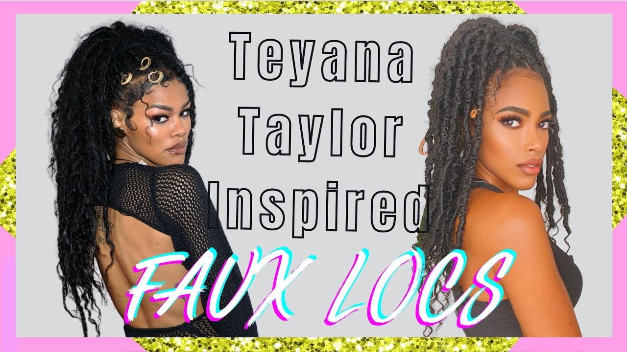 Teyana Taylor Inspired Goddess Faux Locs | Jasmine Defined