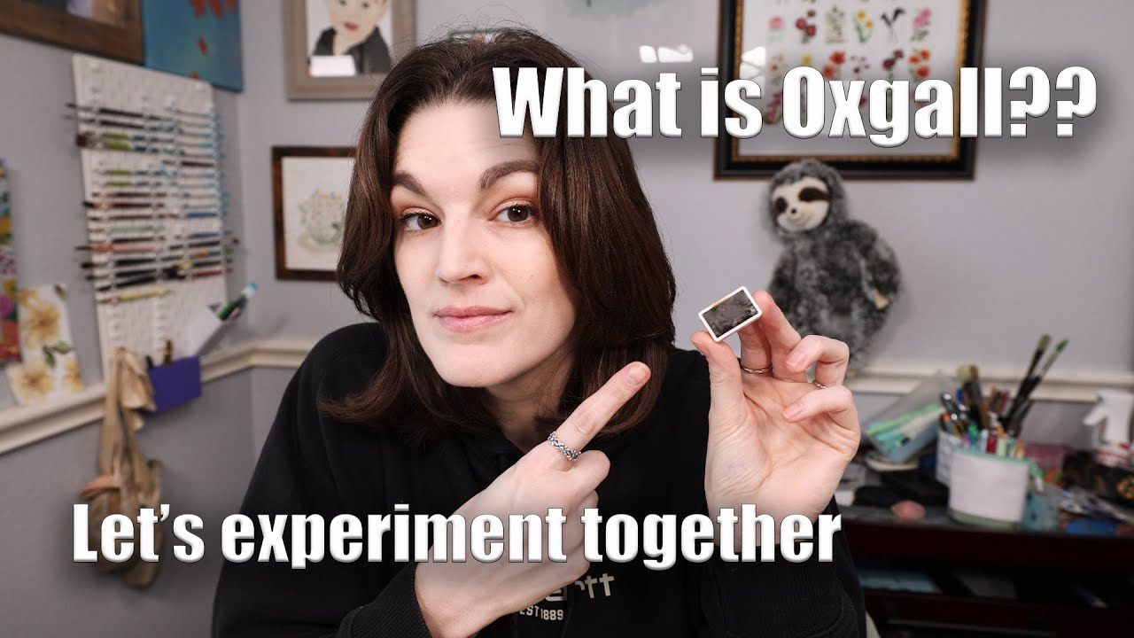 What is Oxgall??? Let's figure out how to use it in Watercolor!