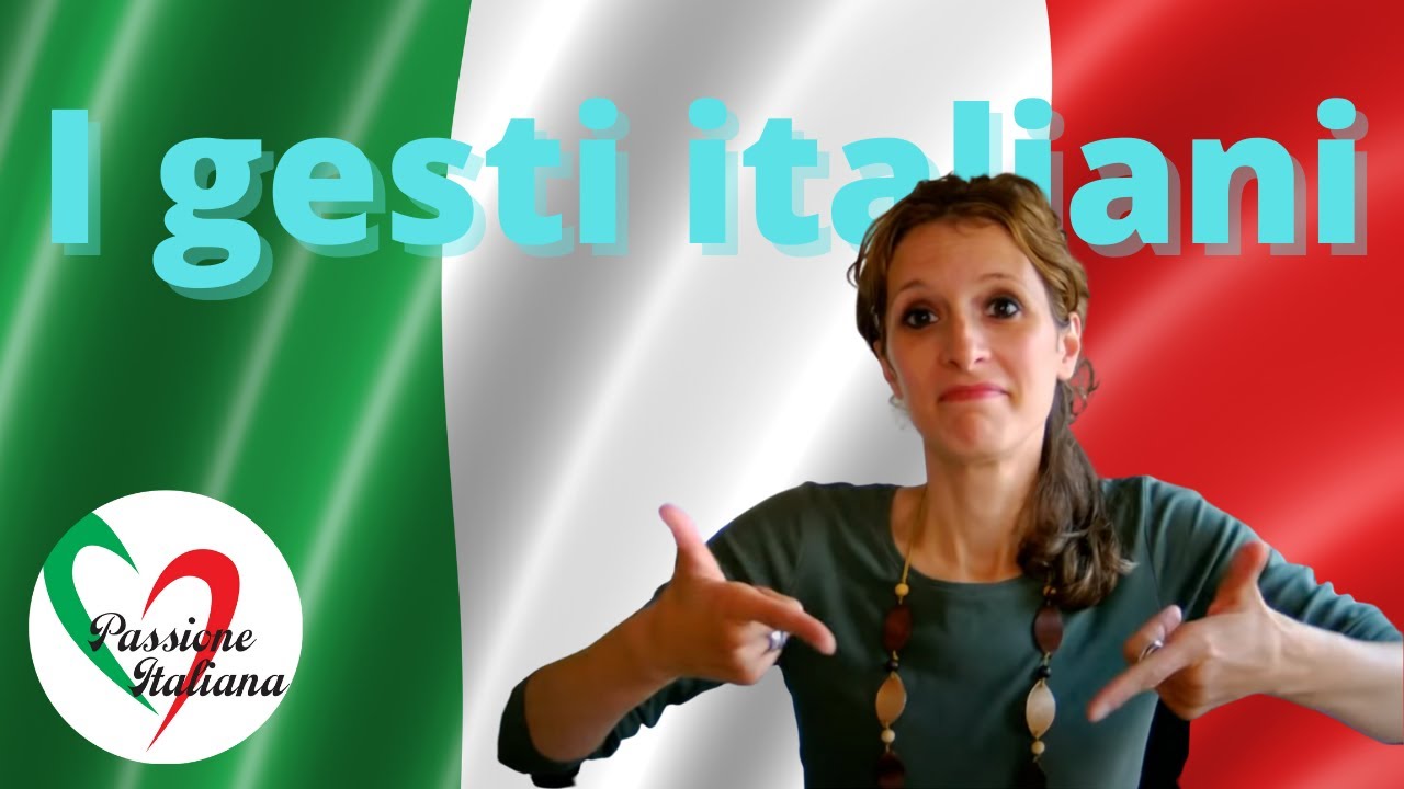 Learn Italian: i gesti italiani | Italian hand gestures (pt 1)