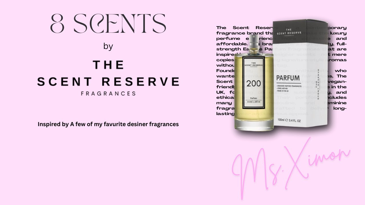 Luxury Female Scents on a budget (The Scent Reserve Review)