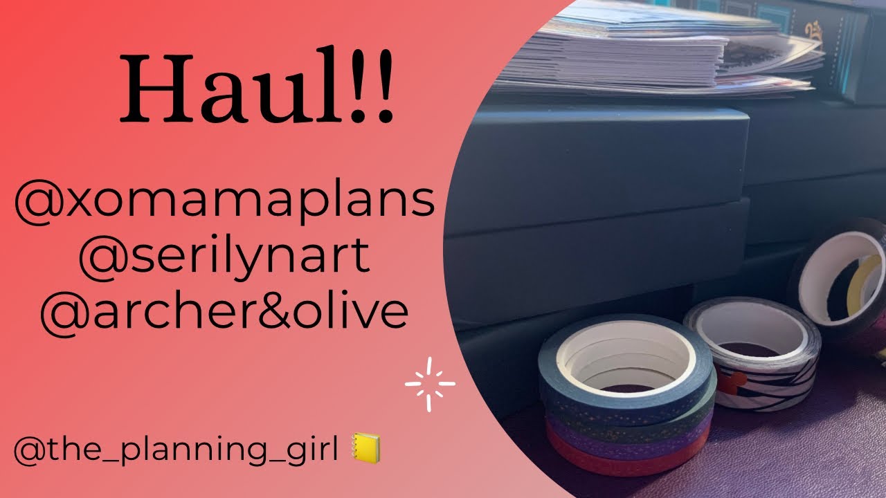 Покупки!! @xoMamaPlans @SerilynArtShop @ArcherandOlive