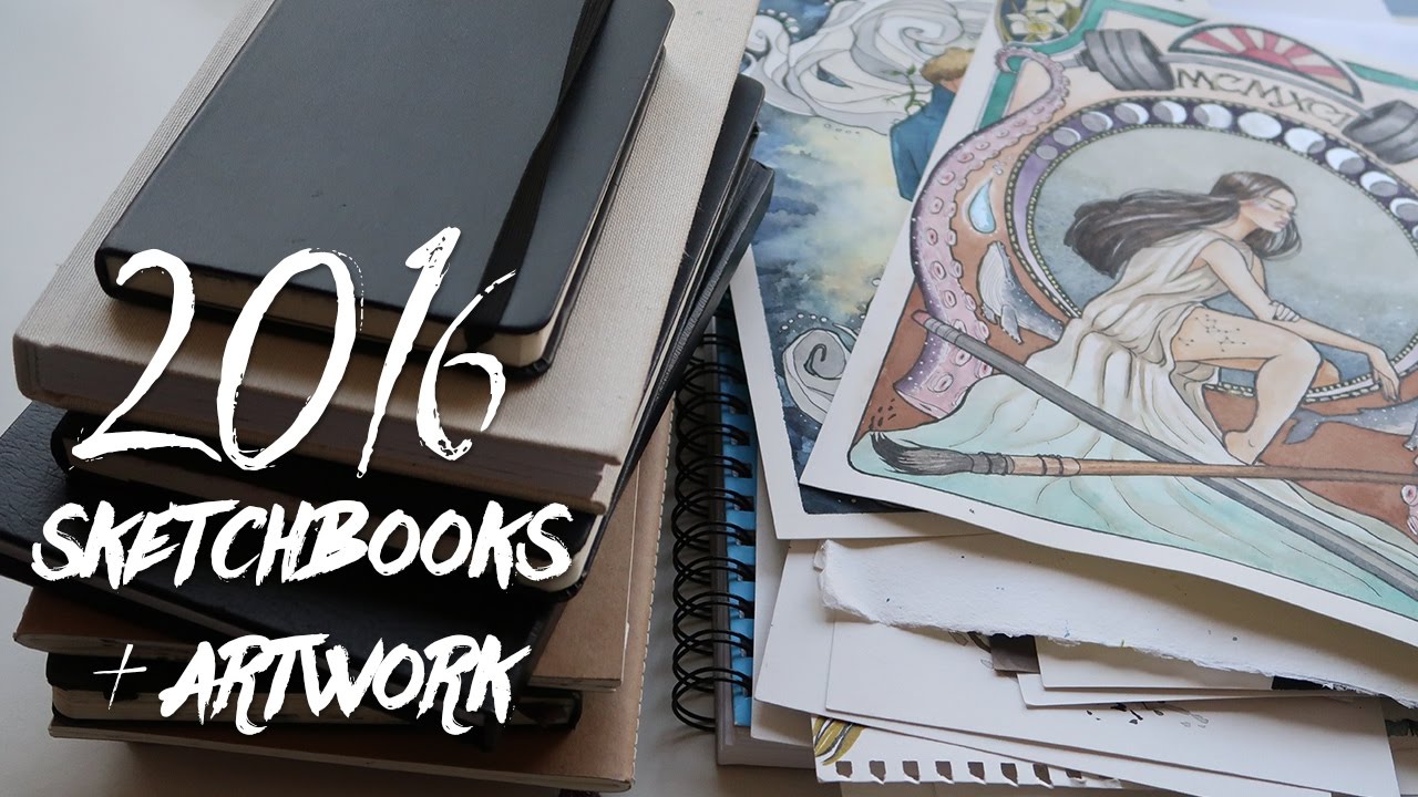 ✶ 2016 Sketchbooks + Artworks ✶