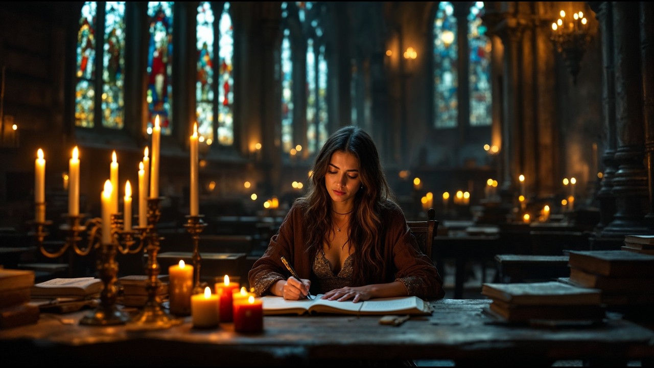 Sacred Chant in the Cathedral — Calm Study & Focus Ambience
