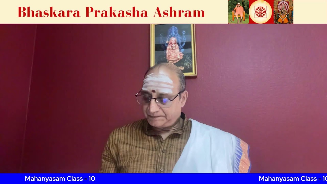 Learn Mahanyasam Class 10: January 26th 5:30 AM IST