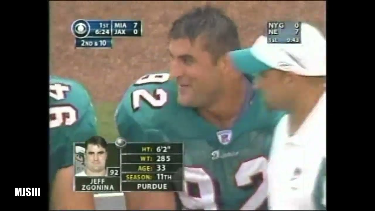 2003 week 6 Miami Dolphins at Jacksonville Jaguars