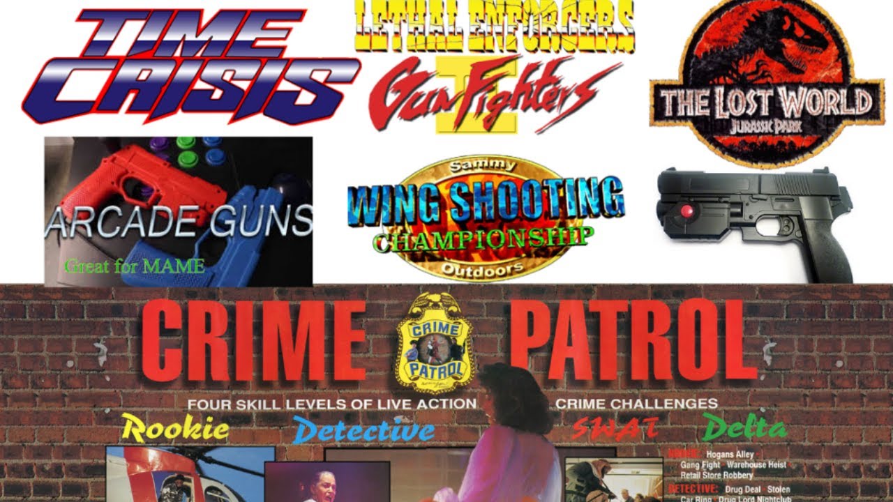 Top 50 Light Gun Video Games - MEILLEURS JEUX DE PISTOLETS - TOP 50 BEST LIGHT GUN ARCADE GAMES