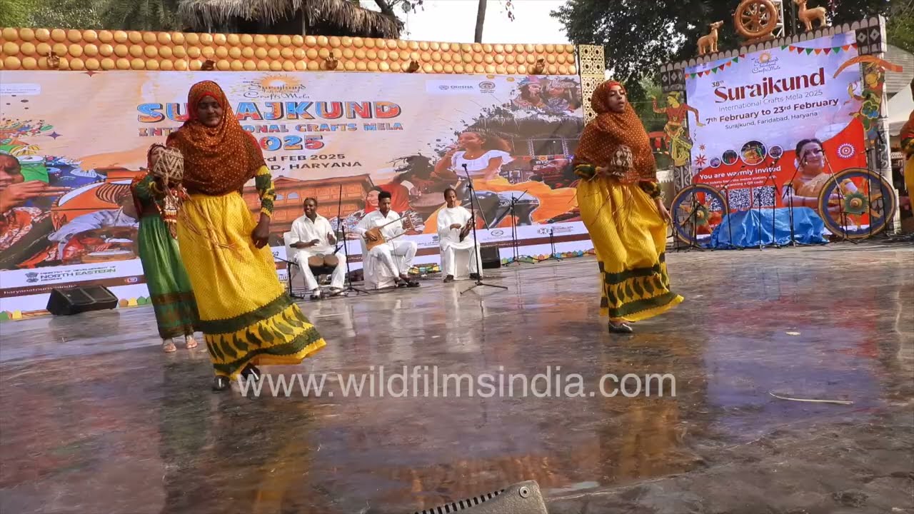 Eritrea Stage Dance Performance at Surajkund International Craft Mela Faridabad