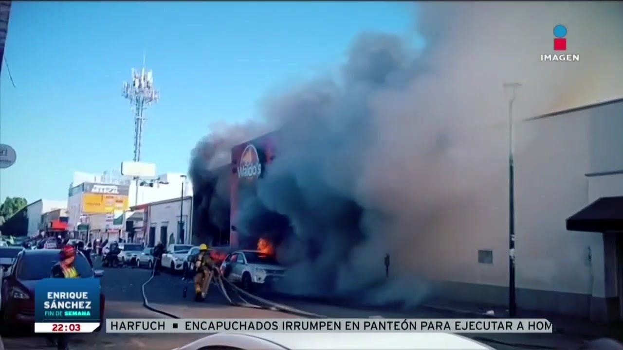 &iexcl;Tragedia en Hermosillo! Se registra explosi&oacute;n en tienda de autoservicio | Imagen Noticias