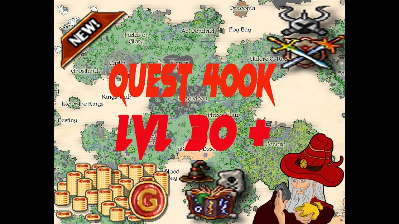tibia quest 400k