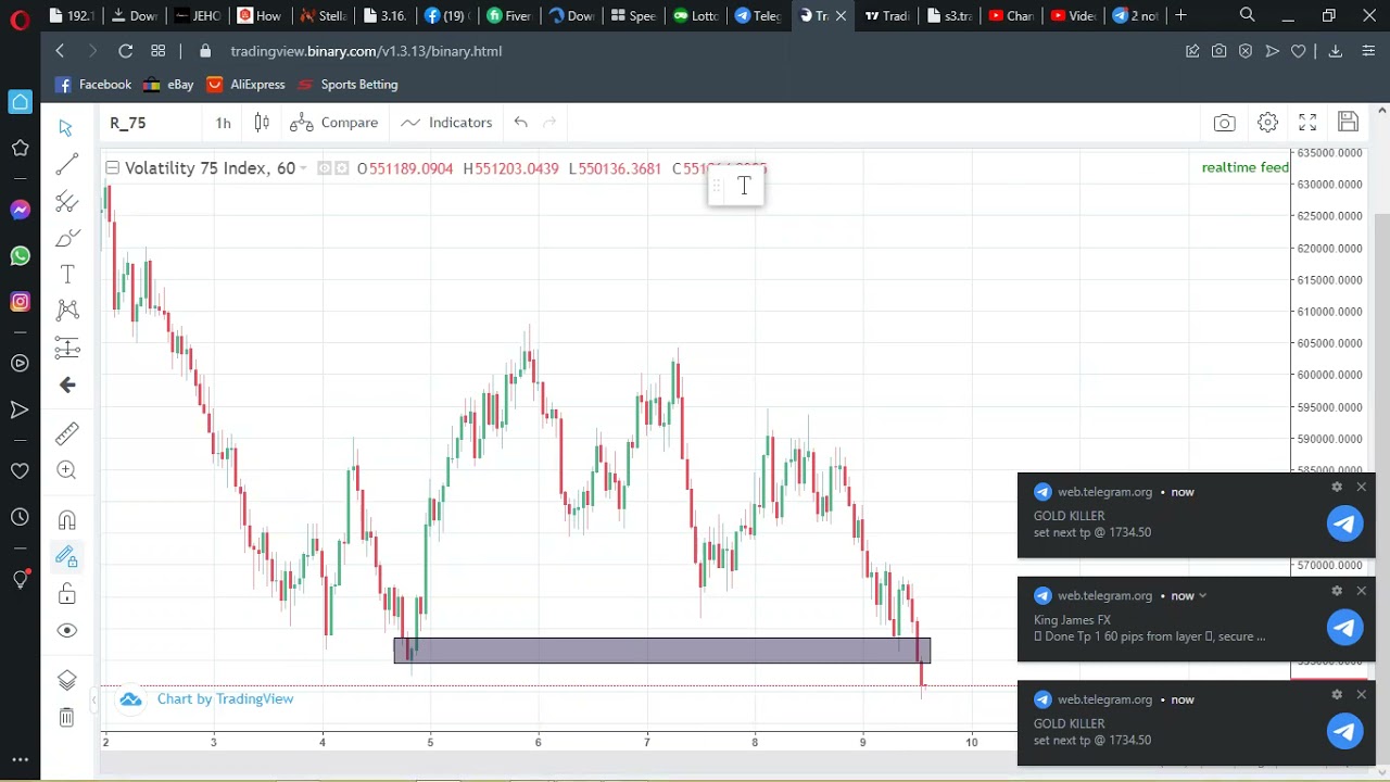 Volatility 75  Index Market Analysis(ZENITH FX)