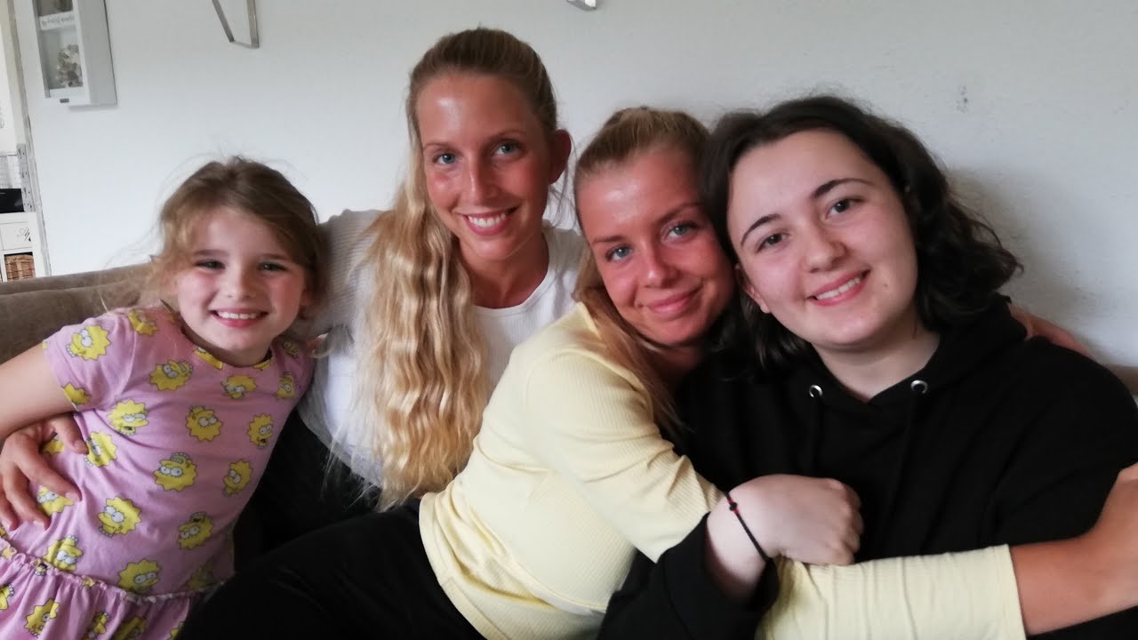Niece Annemarie & vores voksne døtre kommer på besøg🥰Simone græder😢